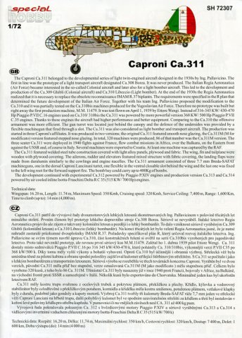 Caproni Ca 311 - Special Hobby