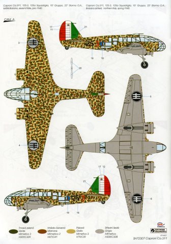 Caproni Ca 311 - Special Hobby